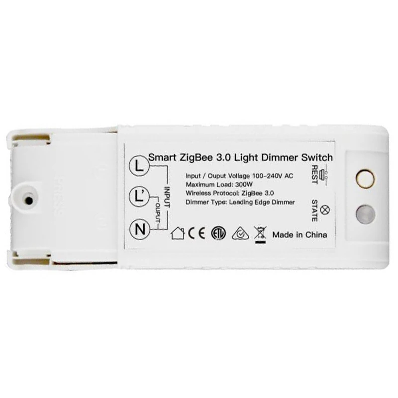 

Умный регулятор света Zigbee3.0 для умного дома, регулируемая яркость света с дистанционным голосовым управлением