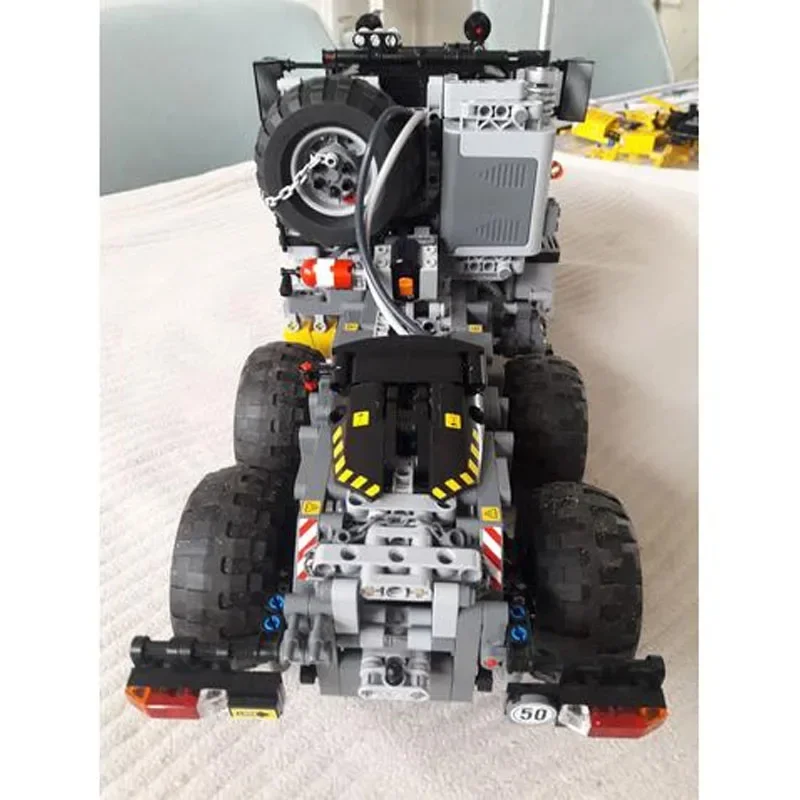 Фото Конструктор MOC-28344 Классический Вездеход 6x6, 1993 детали, подарок для взрослых, на день рождения, Рождество, модель-игрушка №5