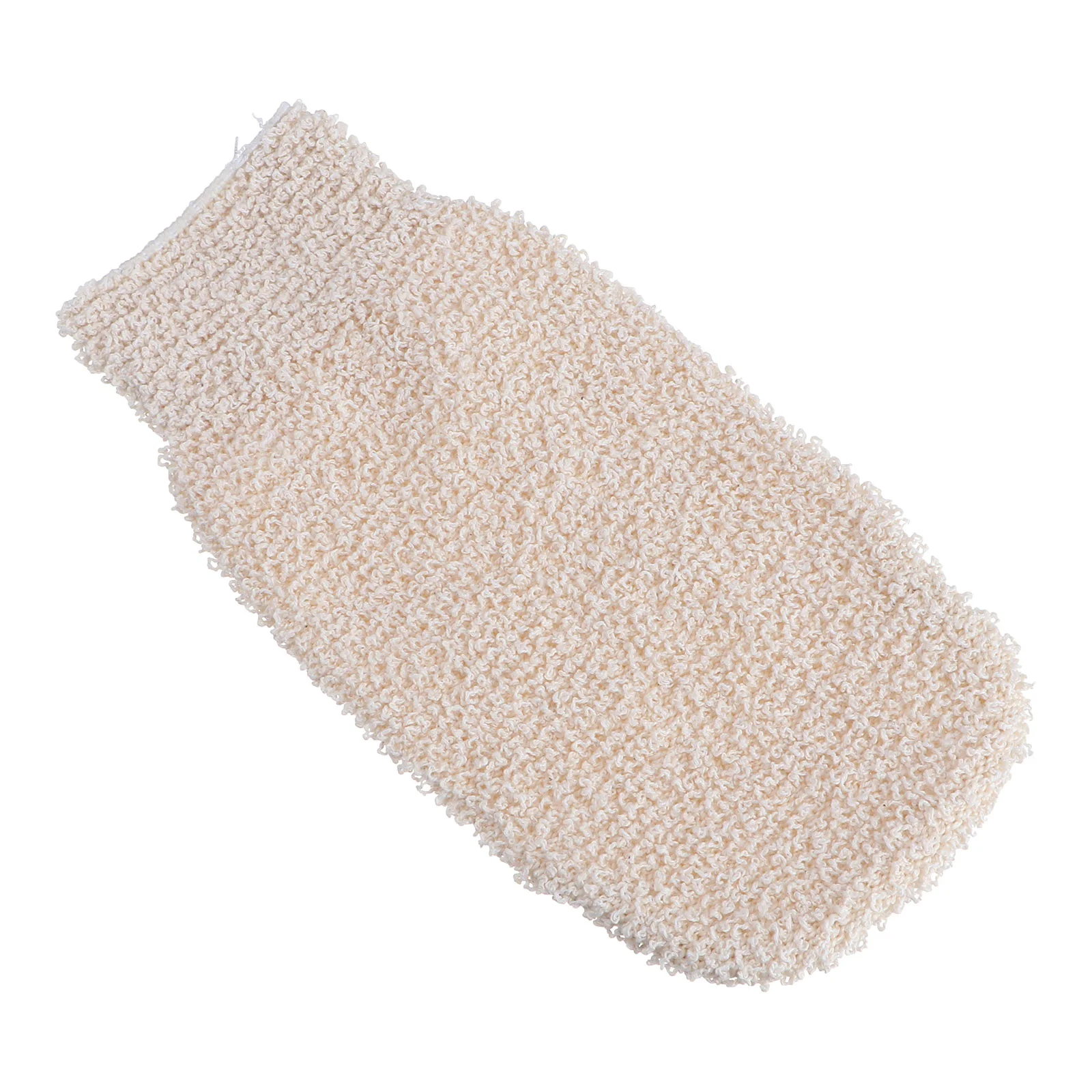 

Exfoliating Scrubber Glove Flax Body Scrub Bath Glove Dead Skin Cell Remover Mitt for Shower Spa Toilet