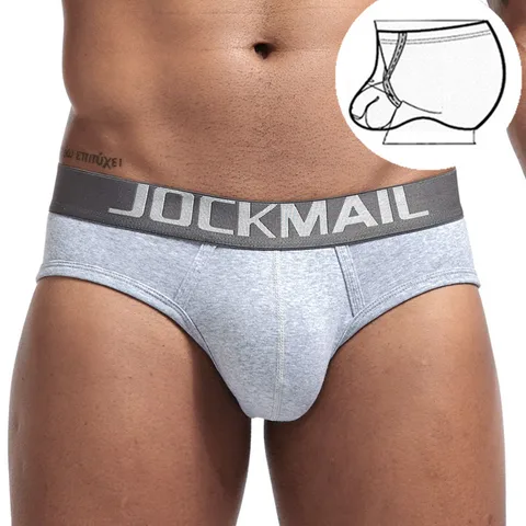 Трусы-боксеры JOCKMAIL JJ мужские, однотонные хлопковые плавки, утепленные шорты для спортзала, с подвесным кольцом