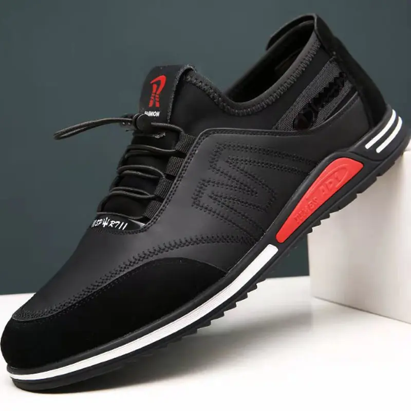 

Autumn Men Shoes Genuine Leather Loafers Breathable Comfortable Spring Casual Shoes Men Sneakers Driving Shoes Tenis Masculino