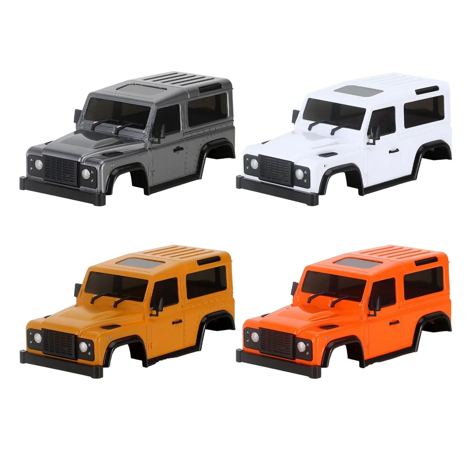 

1/24 RC Гусеничный автомобиль сменный Корпус Корпуса DIY модифицированный аксессуар окрашенный