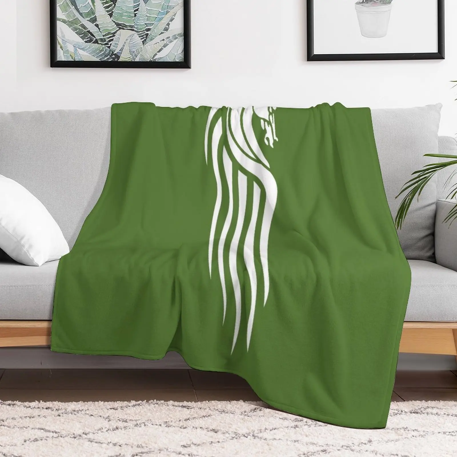 Одеяло с лошадью Рохана декоративные кровати для волос теплые зимние одеяла