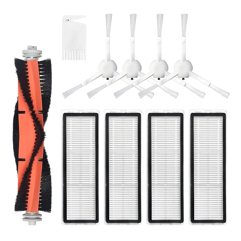 

10 Pcs Set for Xiaomi Mi 1C Robot Vacuum Smart Cleaner Accessories Invisible Wall Side Brushes Filter Rolling Bush