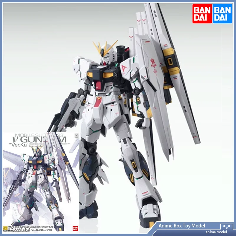 

[In Stock] Bandai MG 1/100 RX-93 Gundam Nu Ver Ka Ver.Ka Action Assembly Model