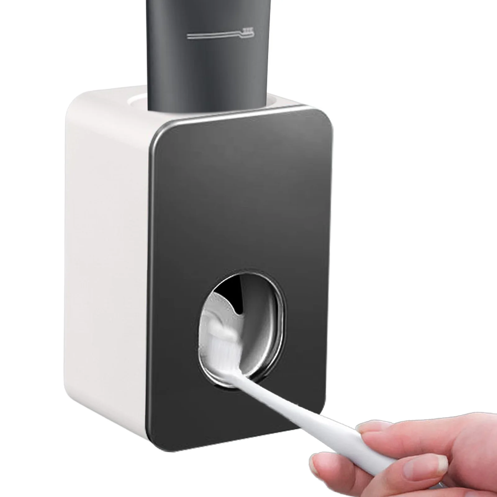 

1pc Wall Mounted Automatic Toothpaste Dispenser Squeezers Bathroom Accessories Toothpaste Holder Rack dispensador pasta dientes