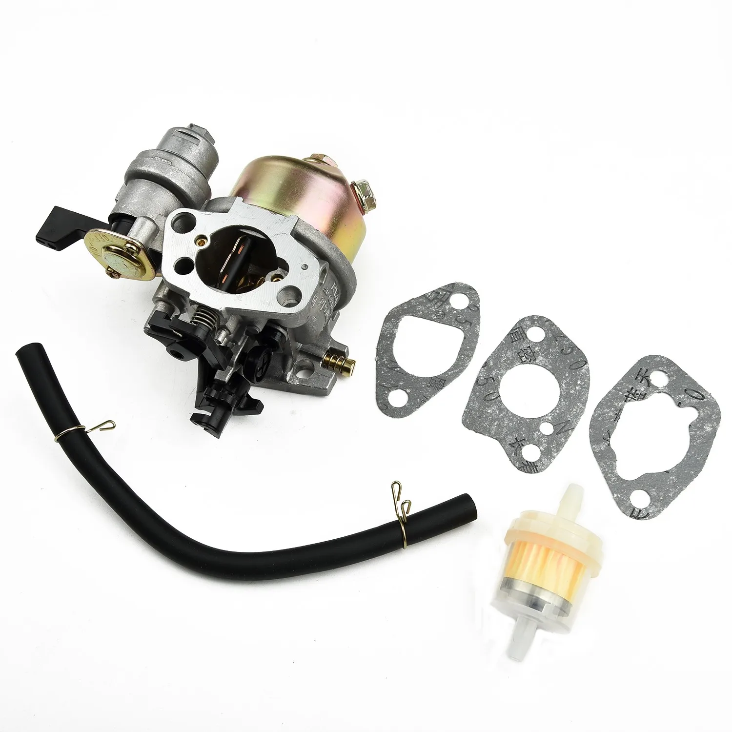 6pcs/Set Carburetor For Honda GXV120 GXV140 GXV160 HR194 HR214 HRA214 HR215 HR216 Carb Lawn Mower Parts Accessories Replacement