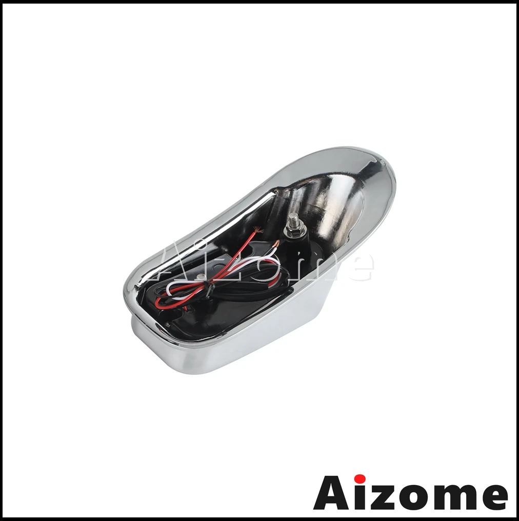 Универсальный мотоцикл Ретро Надгробие Заднее крыло Задний фонарь Тормозной