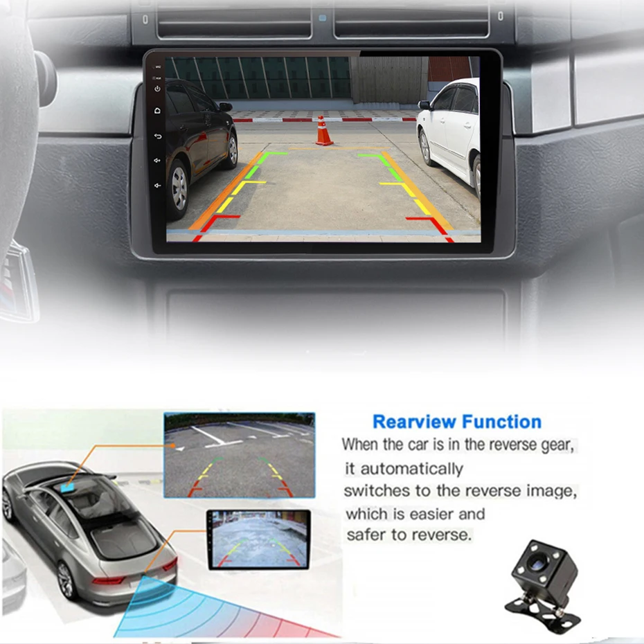 Автомагнитола 2DIN 4 + 64 ГБ android мультимедийный плеер стерео carplay Автомобильная