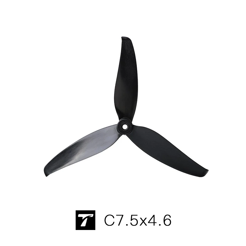 8 пар C7 5x4 6 T-MOTOR C7546 Cinema Трехлопастной пропеллер для FPV версии фристайла RC Racing Drone