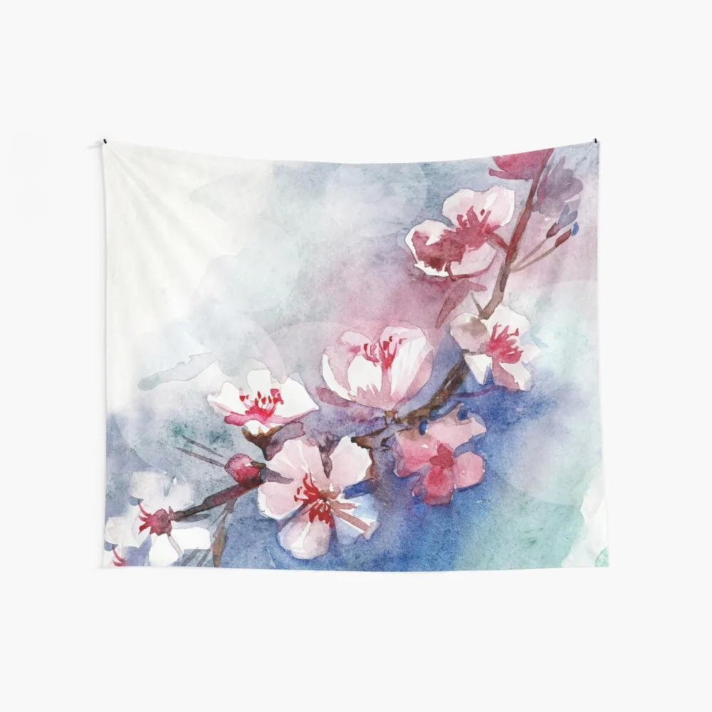 

Акварельные Цветы, винтажные предметы в комнату, украшение на Хэллоуин, психоделический декор, смешные гобелены