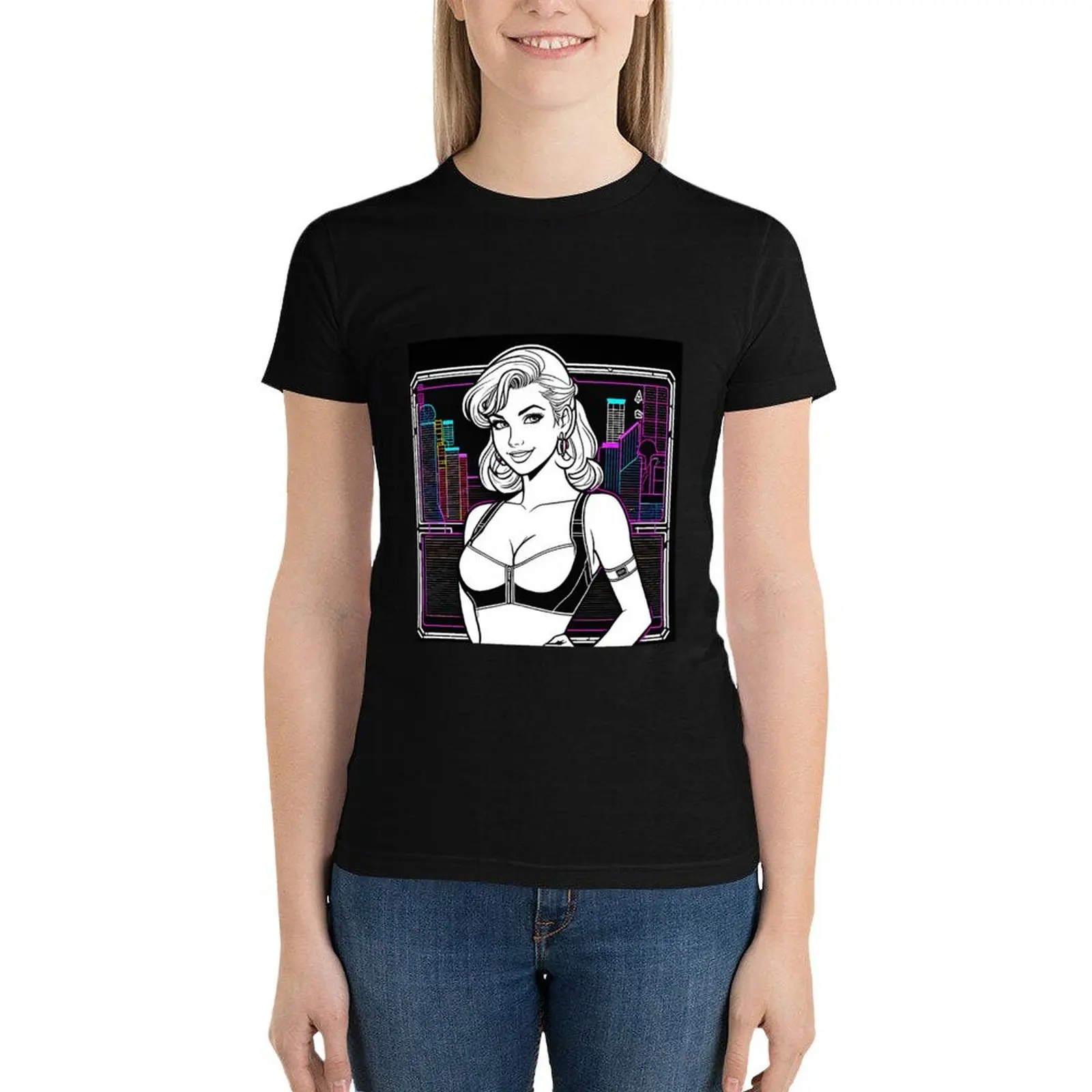 Сетчатая городская футболка Vixen Roxie с сердечками милые топы эстетичная одежда