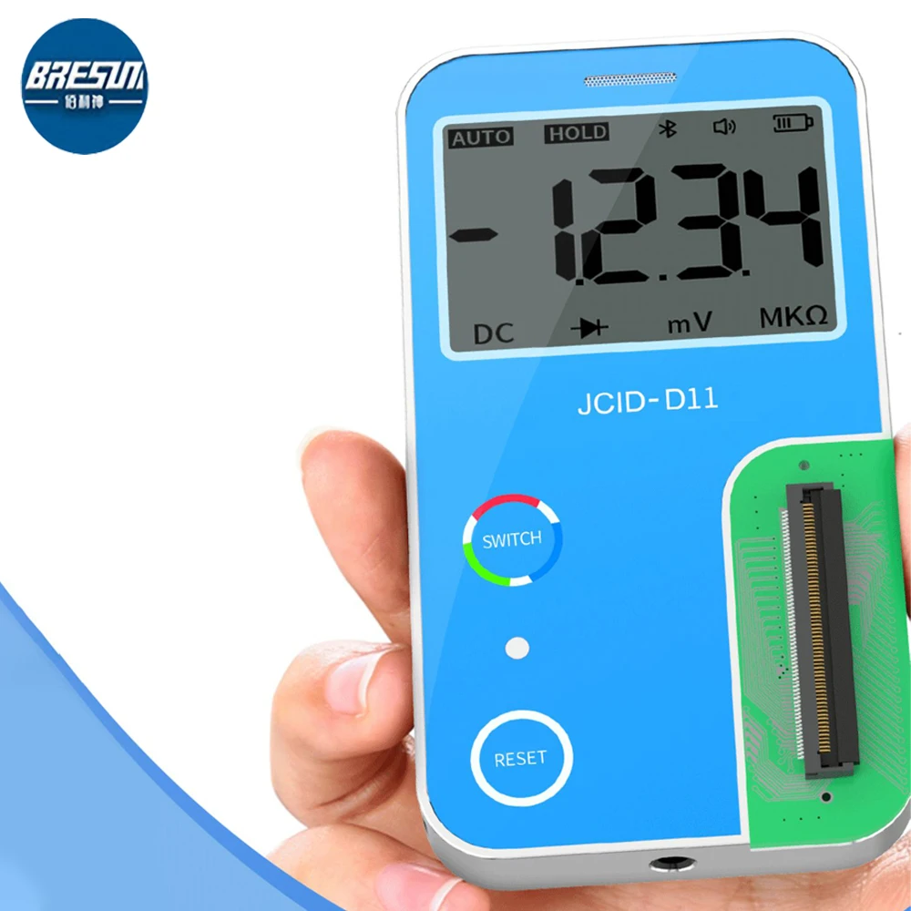 

JCID-D11 Multifunctional Digital Detector for Measuring PCB Board Data Short Circuit Repair with JC Online Maintenance Diagram