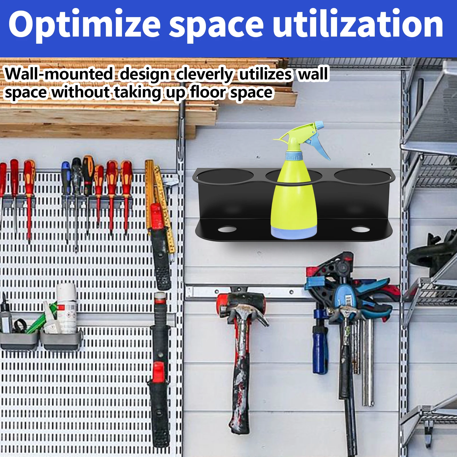 Держатель для бутылки с распылителем из нержавеющей стали 2/3 отверстиями