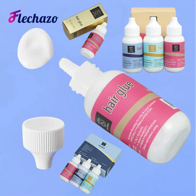 New Upgrade Hair Wig Glue Box Package Waterproof Hair Replacement Adhesive Strong Hold for Lace Wig Hairpieces Toupee Systems