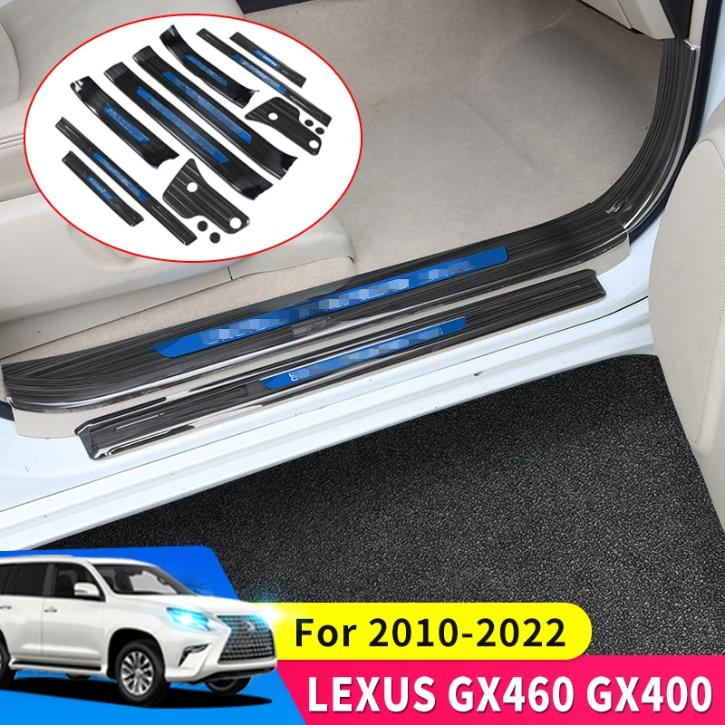 

For 2010-2022 Lexus GX 460 400 GX460 GX400 Interior Modification Accessories Pedal Threshold Protection body kit 2021 2020 2019
