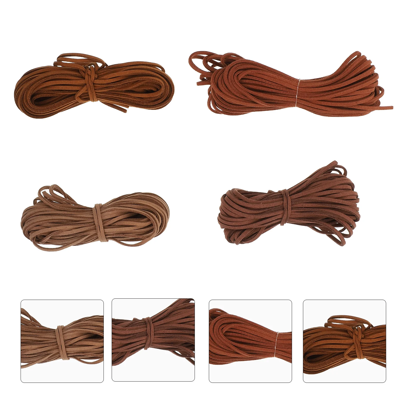 

Rope String Diy Jewelry Suede Bracelet Thread Cord Making Beading Lace Thickness Korean Craft Braided Woven Necklace Supplies