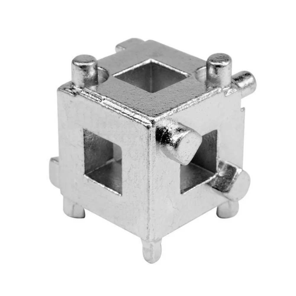

Universal Car Rear Drive Disc Brake Piston Remover Tool Wind Back Cube Calliper Adaptor，3/8" Disc Brake Piston Spreader Tool