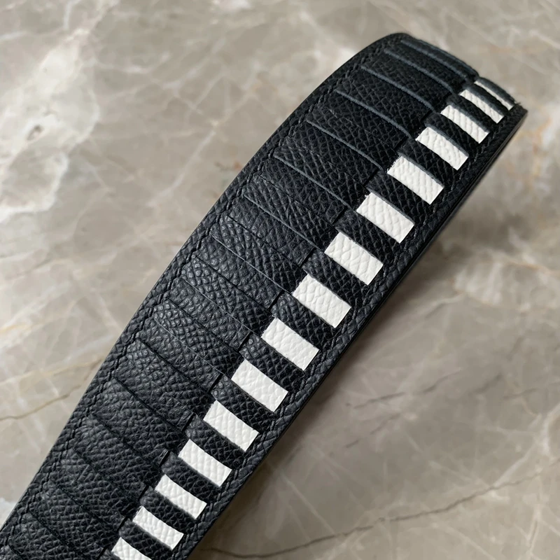 New Model Is Applicable To Kelly Bag Shoulder Strap Hand Sewn Woven Cowhide Shoulder Strap Bag Accessories DIY