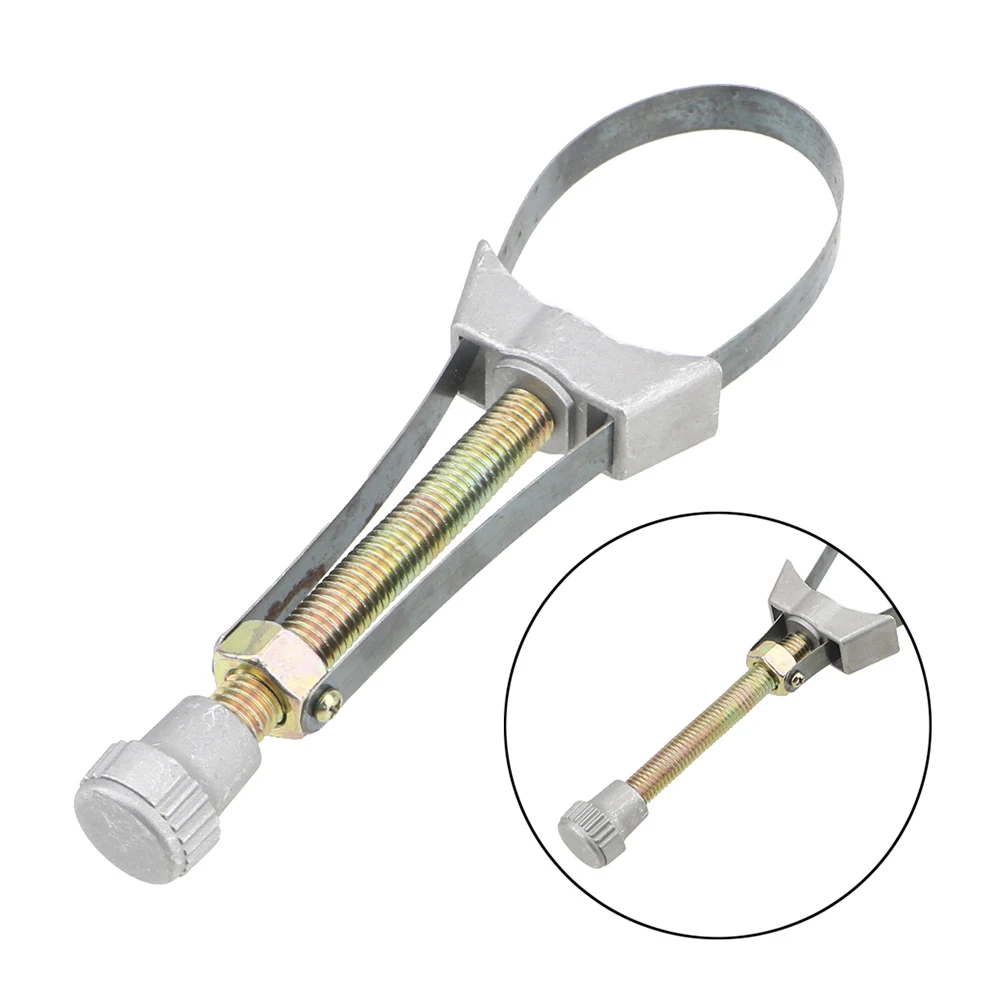

Car motorcycle oil filter removal tool repair tool wrench adjustable wrench car repair manual worker 60-120mm auto repair access