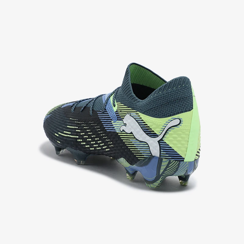 Фото Оригинальные мужские футбольные кроссовки Puma FUTURE 7 с амортизацией для тренировок на натуральном газоне 107916-03 №4
