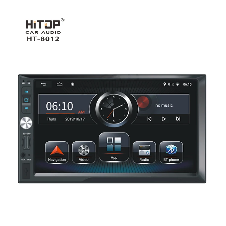 

HT-8012 Android Universal K6/K8/K10 1GB/2GB 16/32/64g 7 inch mp4 Car Player