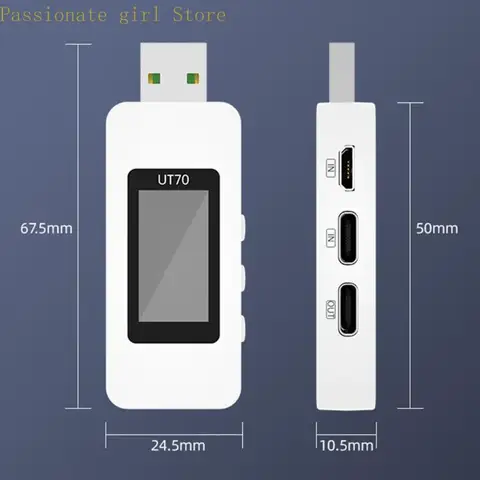 Монитор напряжения и тока UT70