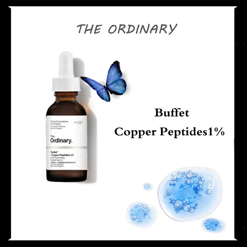 

Buffet + Copper Peptide 1% Multiple Peptides Anti-aging Serum Brighten Skin Fades Fine Lines Firm Soothing Repair Skin 30ml