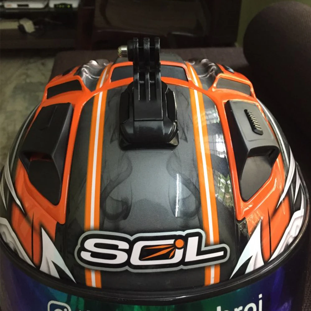 1 шт. вертикальный J-образный крюк для крепления штатива GoPro 10 9 8 7 6 5 4 Sj4000 SJ7 Yi 4K H8 DJI