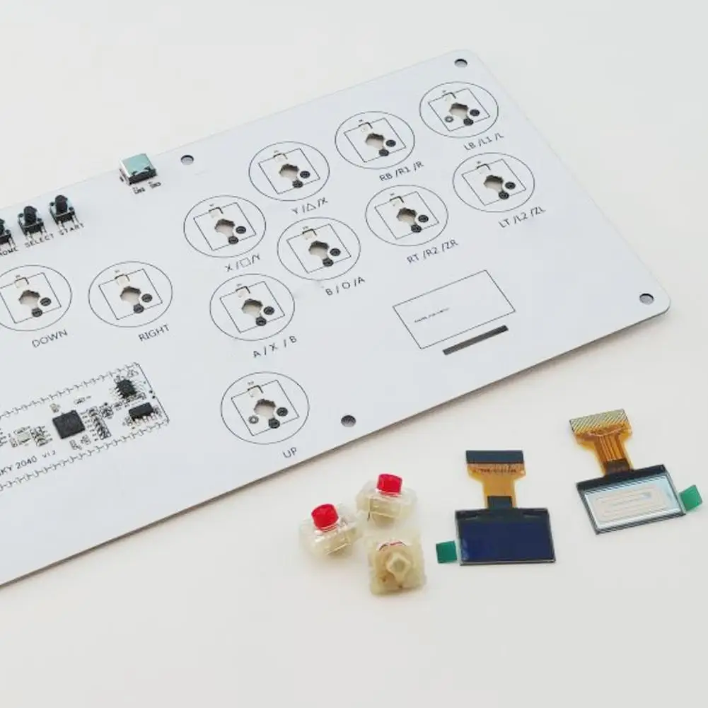 

For Hitbox Rp2040pico Game Chip Development Board Street Fight Accessories Hot Swap Socd For Switch For Ps4 J7e2