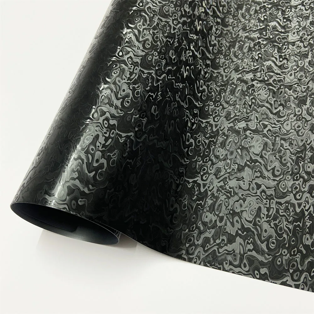 

Черная Космологическая Шестиугольная Глянцевая Виниловая Пленка Из Углеродного Волокна, Призрачная Наклейка Для Автомобиля