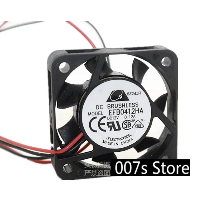 Новый вентилятор охлаждения радиатора для DELTA EFB0412HA 4010 4 см 12 В 0 А 40*40*10 мм