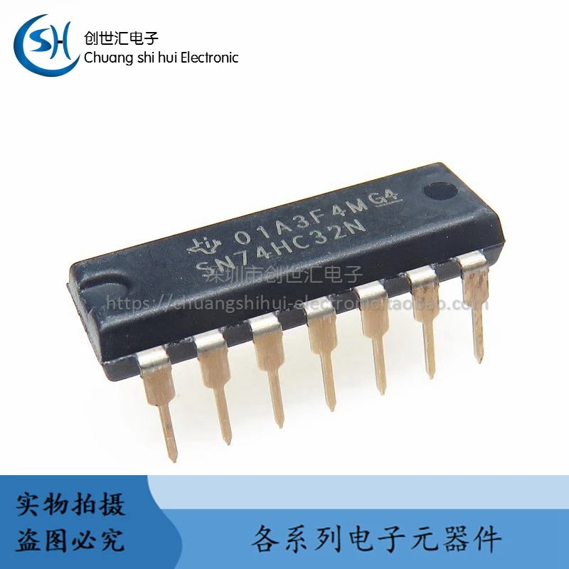 

New original SN74HC32N in-line DIP-14 logic IC gate and inverter 74HC32N