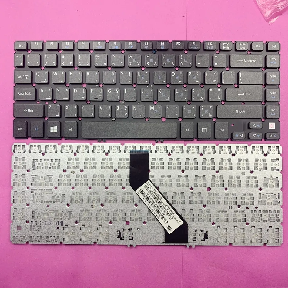 

Arabic Laptop Keyboard For ACER ASPIRE V5-471G V5-431 V5-431G V5-471 V5-471-6876 V5-471-6485 M3-481 R7-471 MS2360 AR Layout