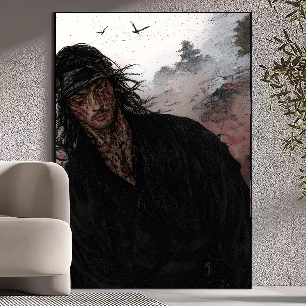 Постер для манги Vagabond настенные картины украшение дома в гостиной