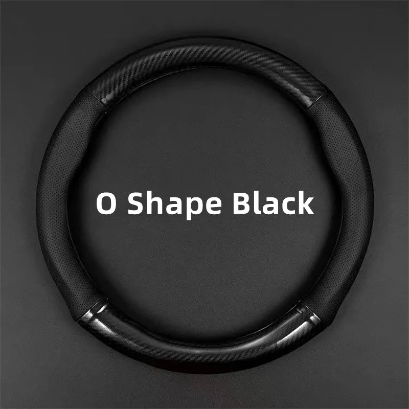 

Универсальный Чехол На Руль Из Углеродного Волокна, Кожаный Трехмерный Противоскользящий Таймер