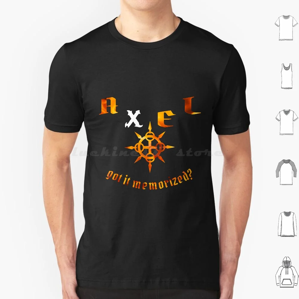 Футболка Kingdom Hearts Axel got It Memorized хлопок для мужчин и женщин с принтом сделай сам 2 3 Kh