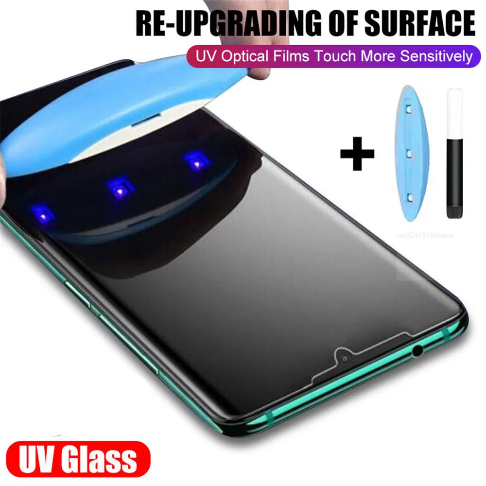 

UV Full Liquid Glue Screen Protector For Honor 80 Pro 80 SE 70 Pro+ Magic4 Pro 60 Magic3 Pro X40 V40 3D Curved 9H Tempered Glass