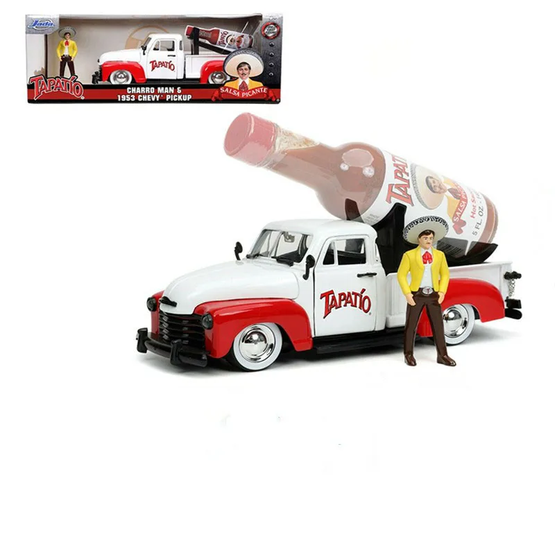 

1:24 Chevrolet Pickup 1953 Scale Jada Diecast Alloy Model Car Ornaments Bring A Doll Collection Souvenir Display Vehicle Toys