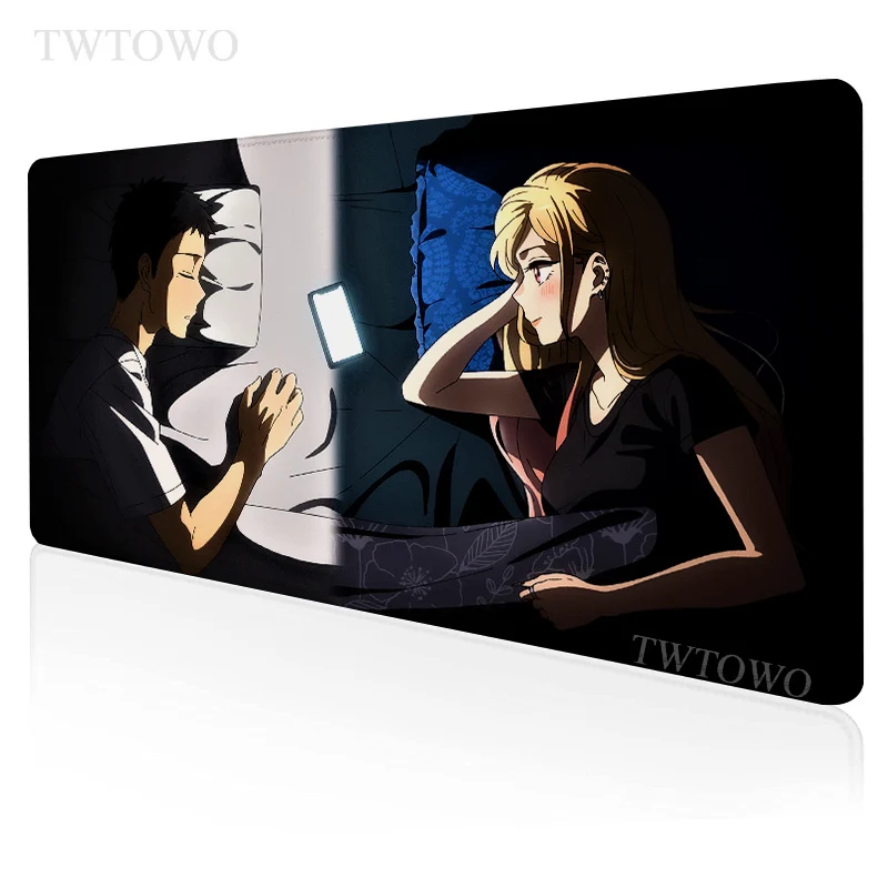 Sexy Anime Girl My Dress Up Darling Mouse Pad Gaming XL Home HD New Mousepad XXL MousePads Soft Office Carpet Desktop Mouse Pad