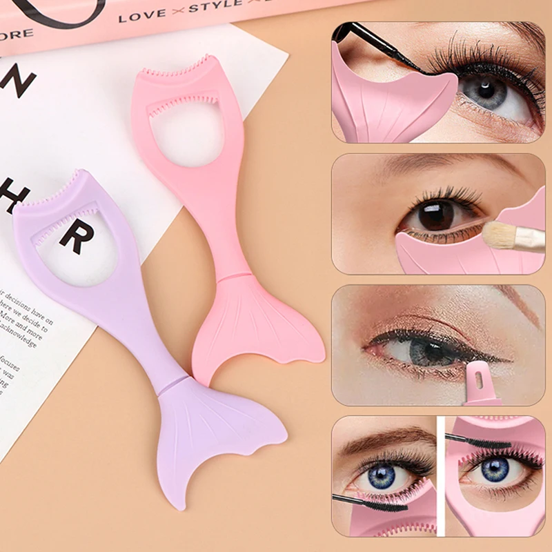 

Silicone Mascara Painting Eyeliner Eye Shadow Lying Silkworm Bezel Silicone Eye Makeup Eyeliner Auxiliary Artifact Makeup Tools