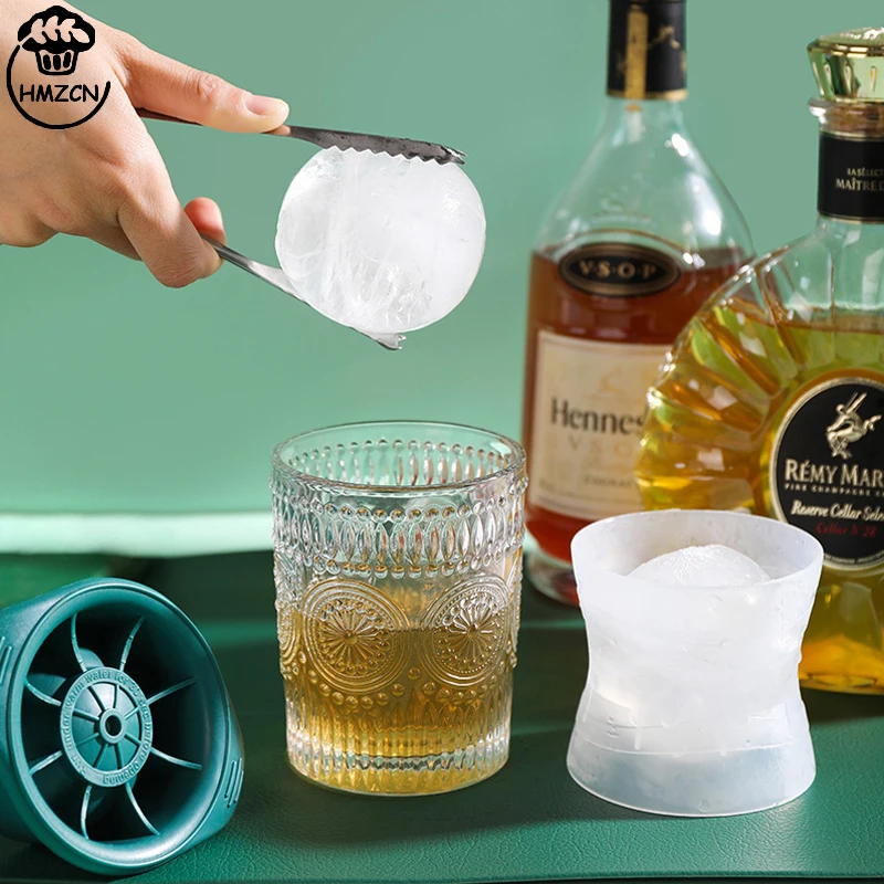 

1PC Ball Ice Molds Sphere Round Ice Cube Makers Home and Bar Party Kitchen Whiskey Cocktail DIY Ice Cream Form Silicone Mold