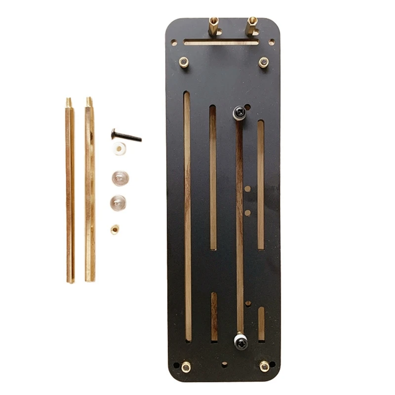 

Aluminum Alloy Graphics Card Vertical Mount Base Pcie 3.0 X16 Riser Cable 90 Degree GPU Acrylic Bracket/Kit For External Chassis