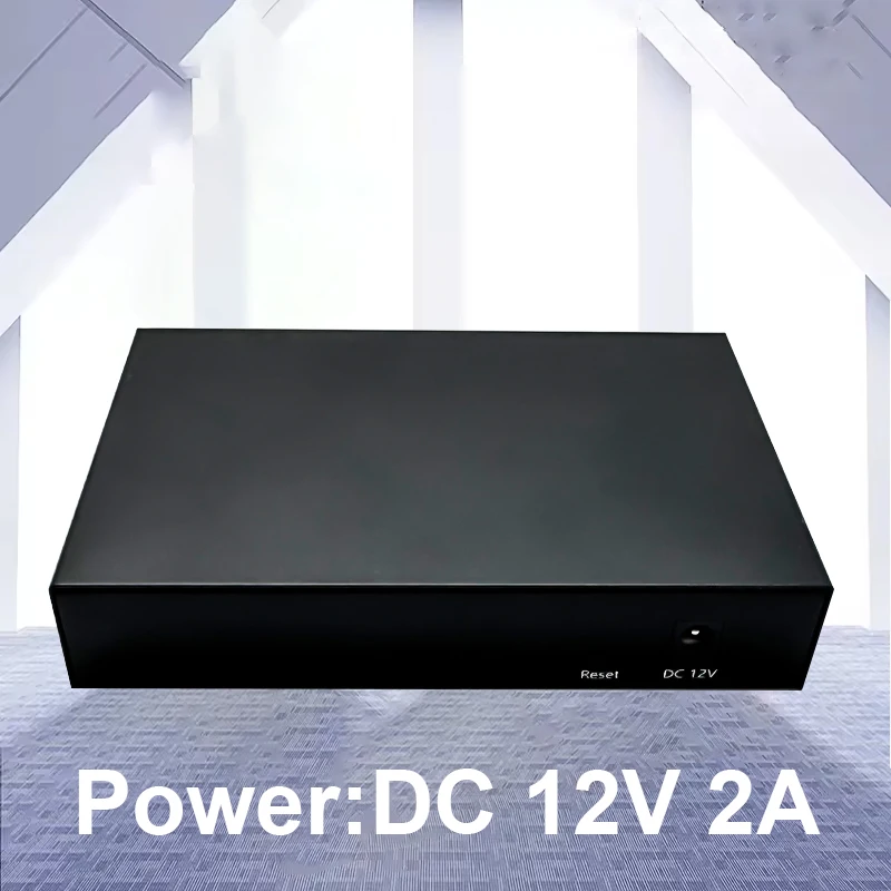 Фото Ручной мини-Gpon OLT 1 порт 1:128 onus с гигабитным оптоволоконным модулем 9 дБ-13 дБ SFP GBIC C+ 12 В постоянного тока 2 А Мощность 1 pon OLT GPON №4