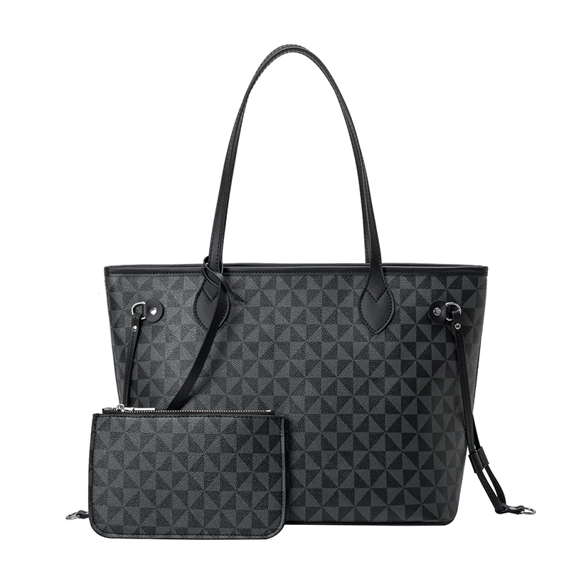 

2 Pcs/Set Composite Bag Ladies Luxury Designer High Capacity Tote Handbag for Women 2022 Brand Letter Shoulder Shopping Bag