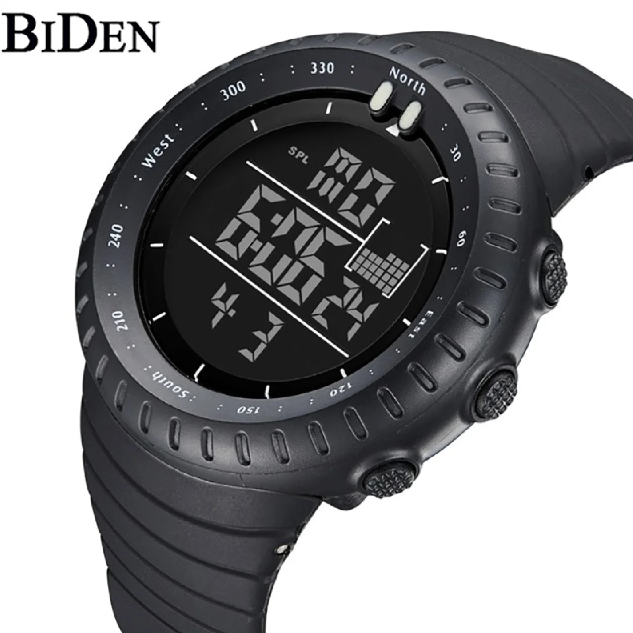 

BIDEN Men Sports Watches Waterproof Electronic LED Digital Wristwatches For Men Watch Clocks Gifts reloj hombre montre homme