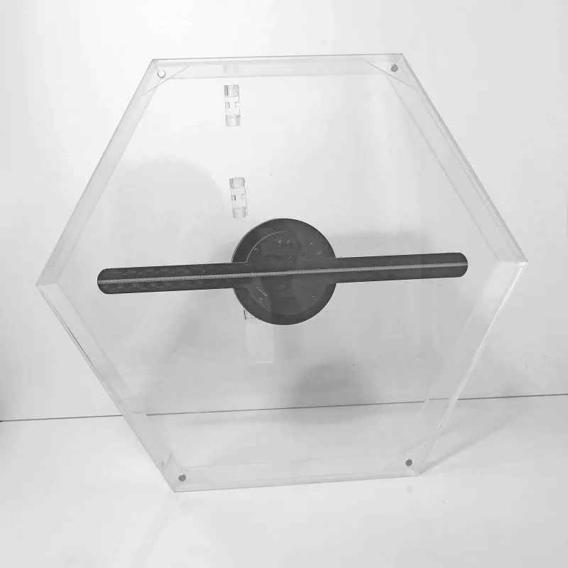 3D голографический телефон прозрачный экран рекламная машина логотип товара