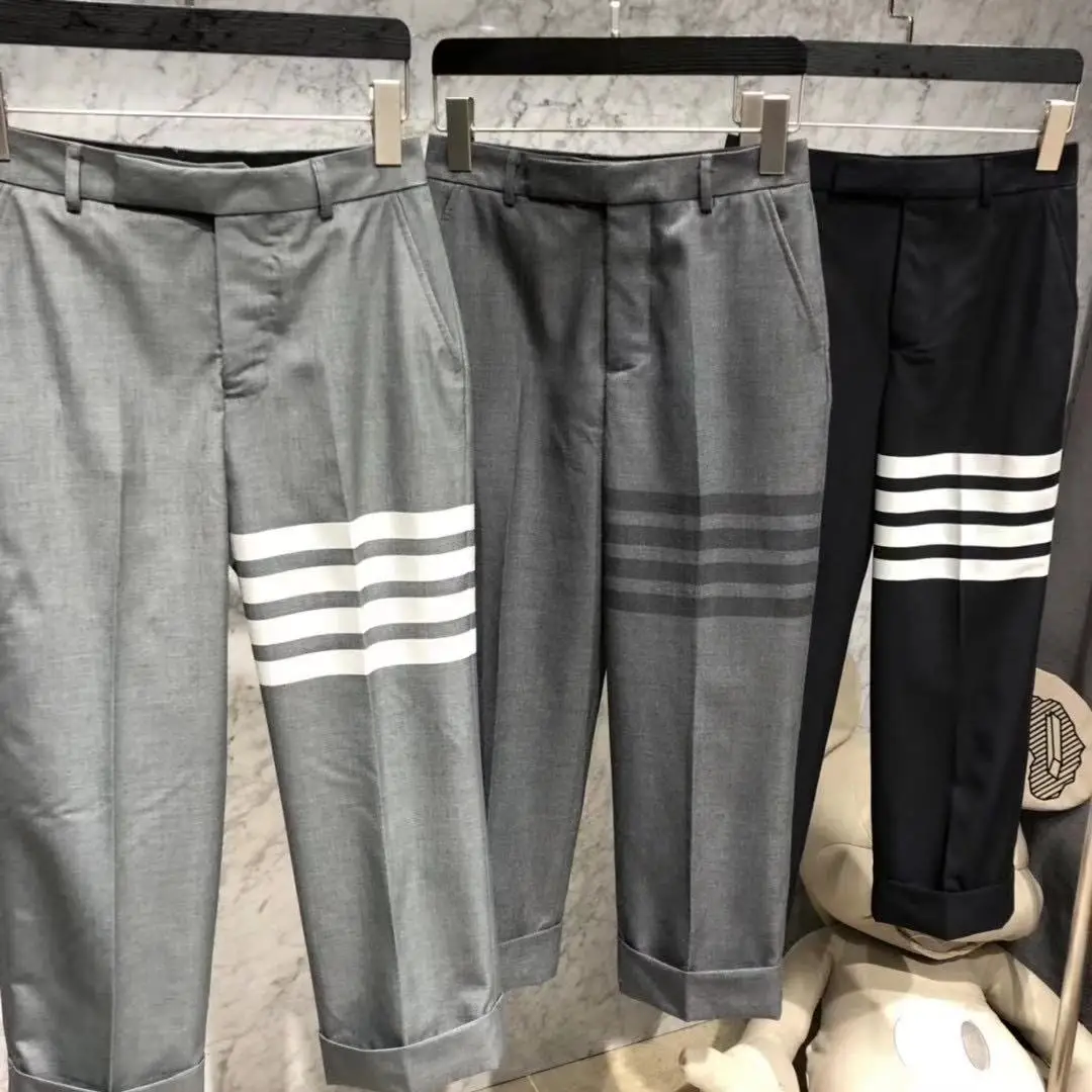 Весенние новые чистые женские шерстяные брюки TB