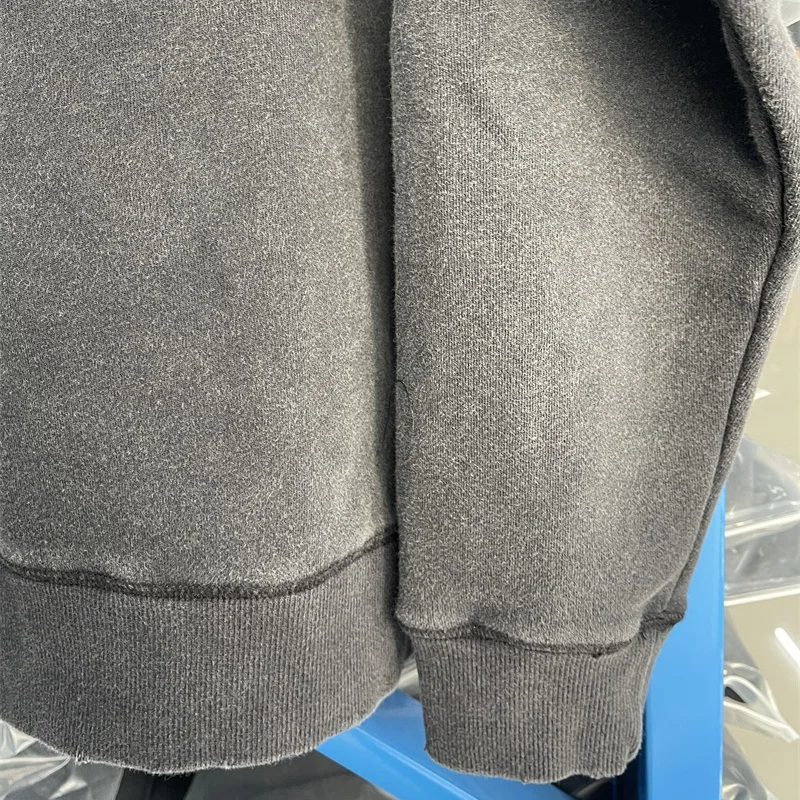 Повседневная мужская и женская толстовка с треснутыми буквами принтом лучшего