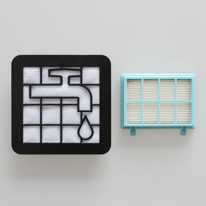 HEPA Filters For Power Pro Compact FC9331/09 FC9332/09 FC8010/01 Vacuum Cleaner Parts Foam Filter